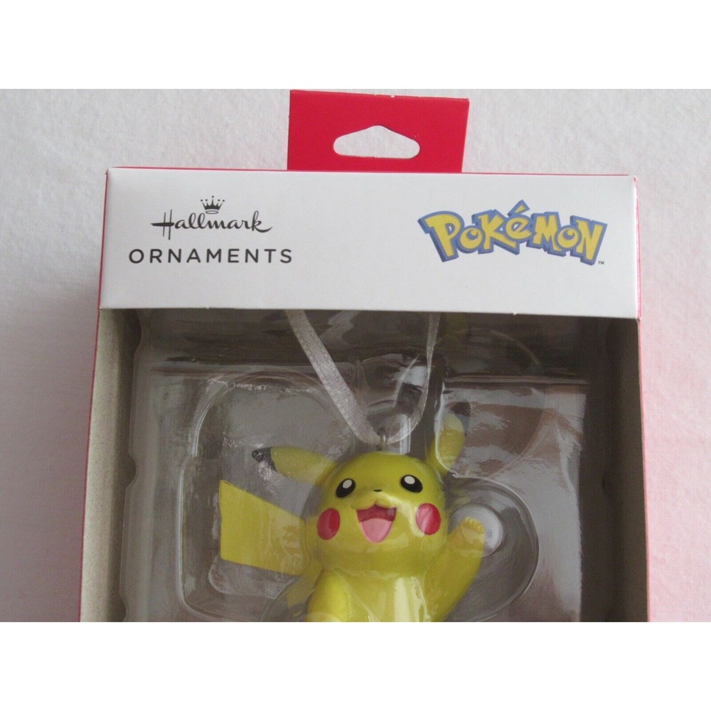 NEW 2021 Hallmark PIKACHU Pokemon Hanging Christmas Tree Ornament Walmart - Picture 4 of 11
